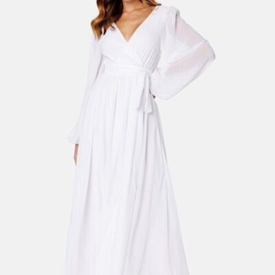 H T Goddiva H Puvut | Long Sleeve Chiffon Maxi Dress