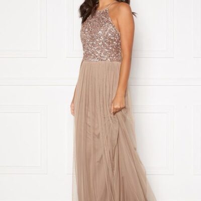 Mekot AngelEye  | High Neck Sequin Maxi Dress