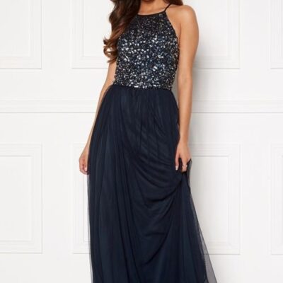 Mekot AngelEye  | High Neck Sequin Maxi Dress